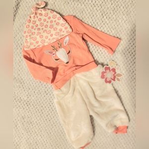 Oh Deer! Baby Girl Set